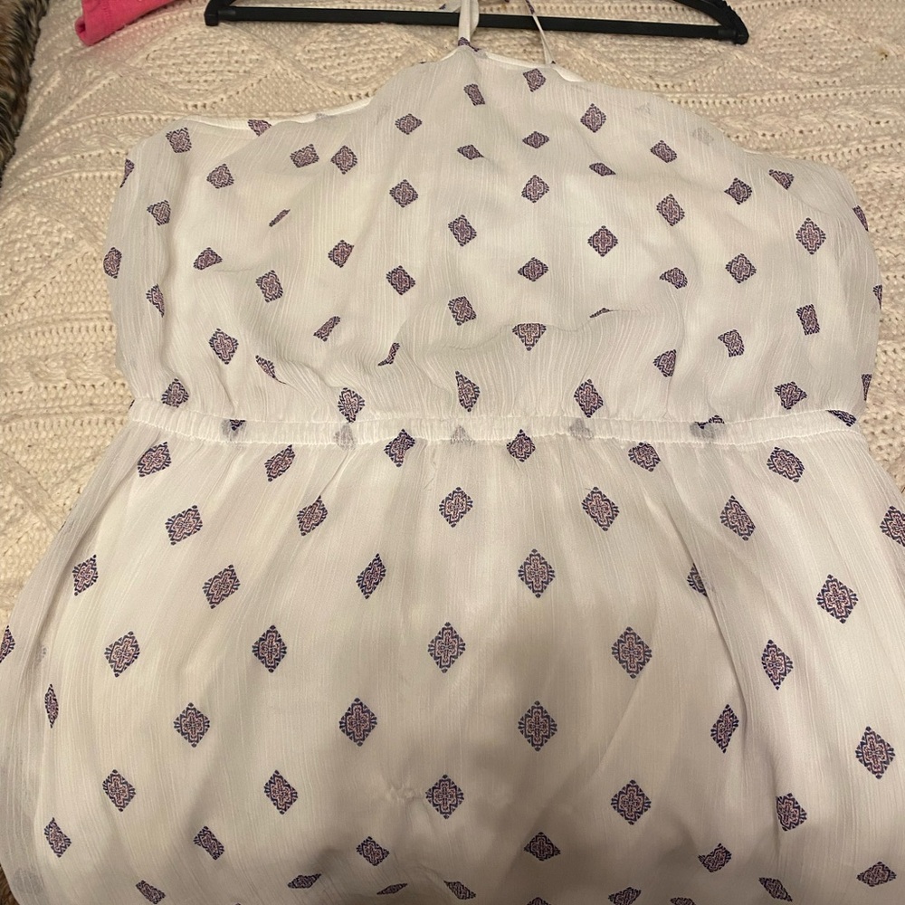 Halter dress.   Express  Large. Can fit 10-12 comfortably.